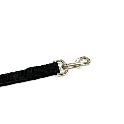20" Short Close Control Dog Training Lead Leash 25mm Cushion Webbing In 19 Colours