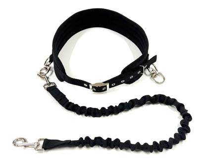 Dog Walking Belt Hands Free Soft Padded Adjustable Waist Belt