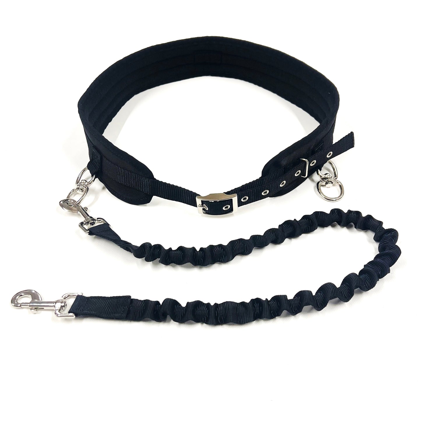 Dog Walking Belt Hands Free Soft Padded Adjustable Waist Belt