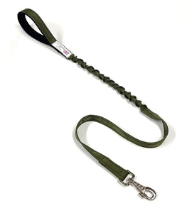 Shock Absorbing Bungee Dog Lead Training Walking Leash With Soft Padded Handle