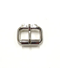 Load image into Gallery viewer, Single Roller Buckle Heavy Duty 25mm 38mm Handbag Belt Buckles Nickel Plated