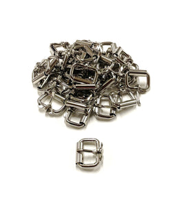 Single Roller Buckle Heavy Duty 25mm 38mm Handbag Belt Buckles Nickel Plated