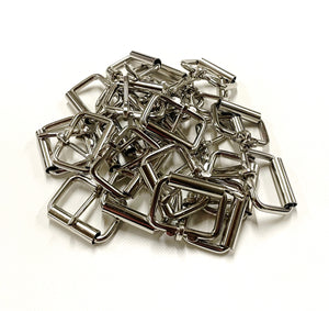 Single Roller Buckle Heavy Duty 25mm 38mm Handbag Belt Buckles Nickel Plated