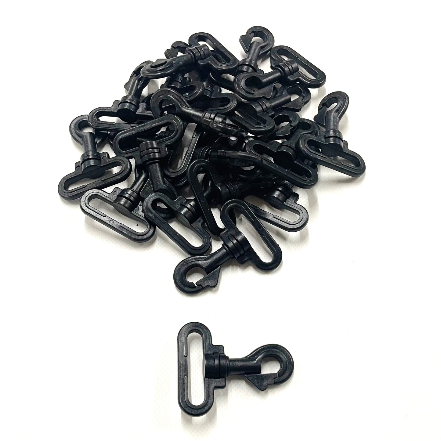 Plastic Swivel Trigger Hook Snap Clip 25mm 38mm Dog Leads Webbing Straps Bags