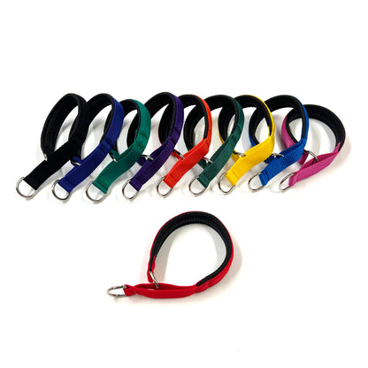 Dog Slip Collar Padded 25mm Wide Small Medium Large 20 Colours
