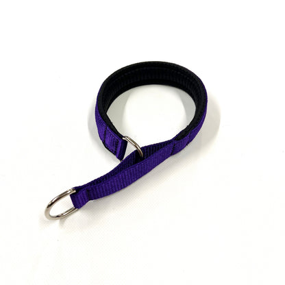 Dog Slip Collar Padded 25mm Wide Small Medium Large 20 Colours