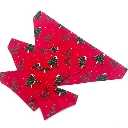 Christmas Dog Bandanas 9 Festive Designs In 4 Sizes 100% Cotton