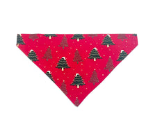 Load image into Gallery viewer, Christmas Dog Bandanas 5 Festive Designs In 4 Sizes 100% Cotton