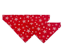 Load image into Gallery viewer, Christmas Dog Bandanas 5 Festive Designs In 4 Sizes 100% Cotton