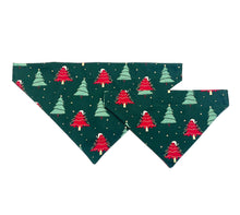 Load image into Gallery viewer, Christmas Dog Bandanas 5 Festive Designs In 4 Sizes 100% Cotton