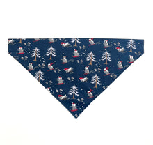 Load image into Gallery viewer, Christmas Dog Bandanas 5 Festive Designs In 4 Sizes 100% Cotton