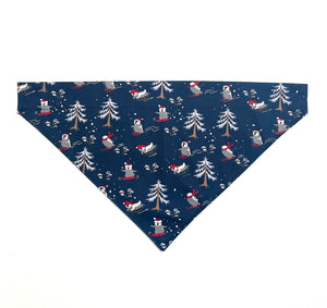 Christmas Dog Bandanas 5 Festive Designs In 4 Sizes 100% Cotton