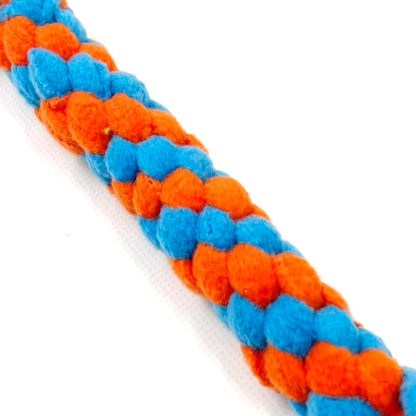 Dog Tug Toy Ball & Ring Handmade Strong Fleece Tug Toys For Small Medium Large Dogs