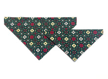 Load image into Gallery viewer, Christmas Dog Bandanas 5 Festive Designs In 4 Sizes 100% Cotton