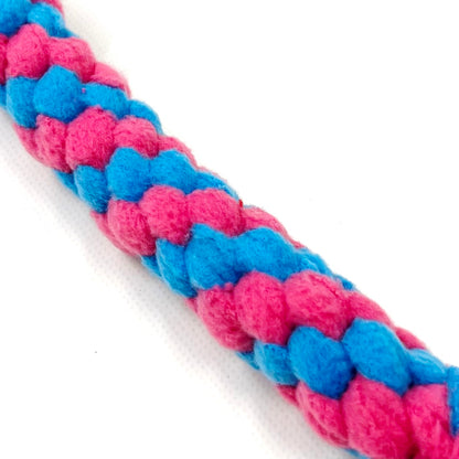 Dog Tug Toy Ball & Ring Handmade Strong Fleece Tug Toys For Small Medium Large Dogs