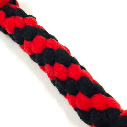 Dog Tug Toy Ball & Ring Handmade Strong Fleece Tug Toys For Small Medium Large Dogs