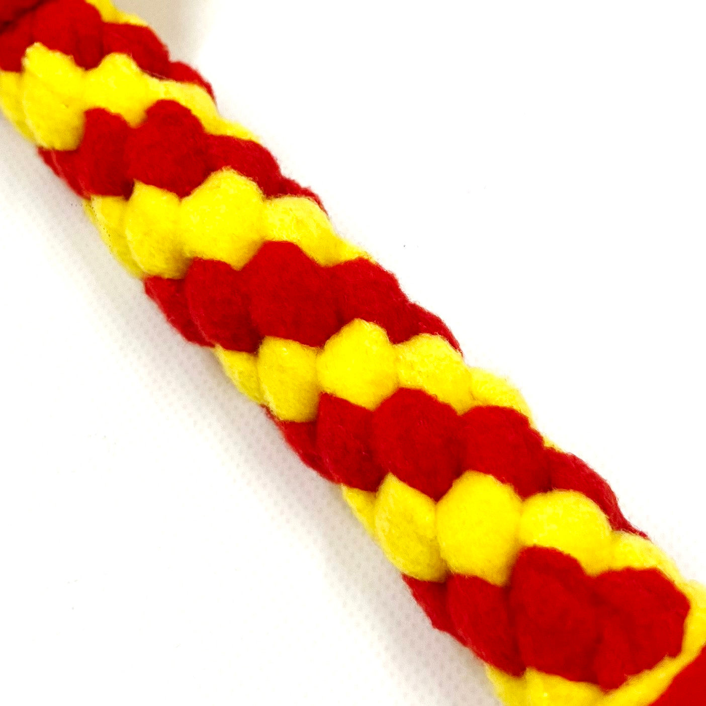 Dog Tug Toy Ball & Ring Handmade Strong Fleece Tug Toys For Small Medium Large Dogs