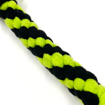 Dog Tug Toy Ball & Ring Handmade Strong Fleece Tug Toys For Small Medium Large Dogs