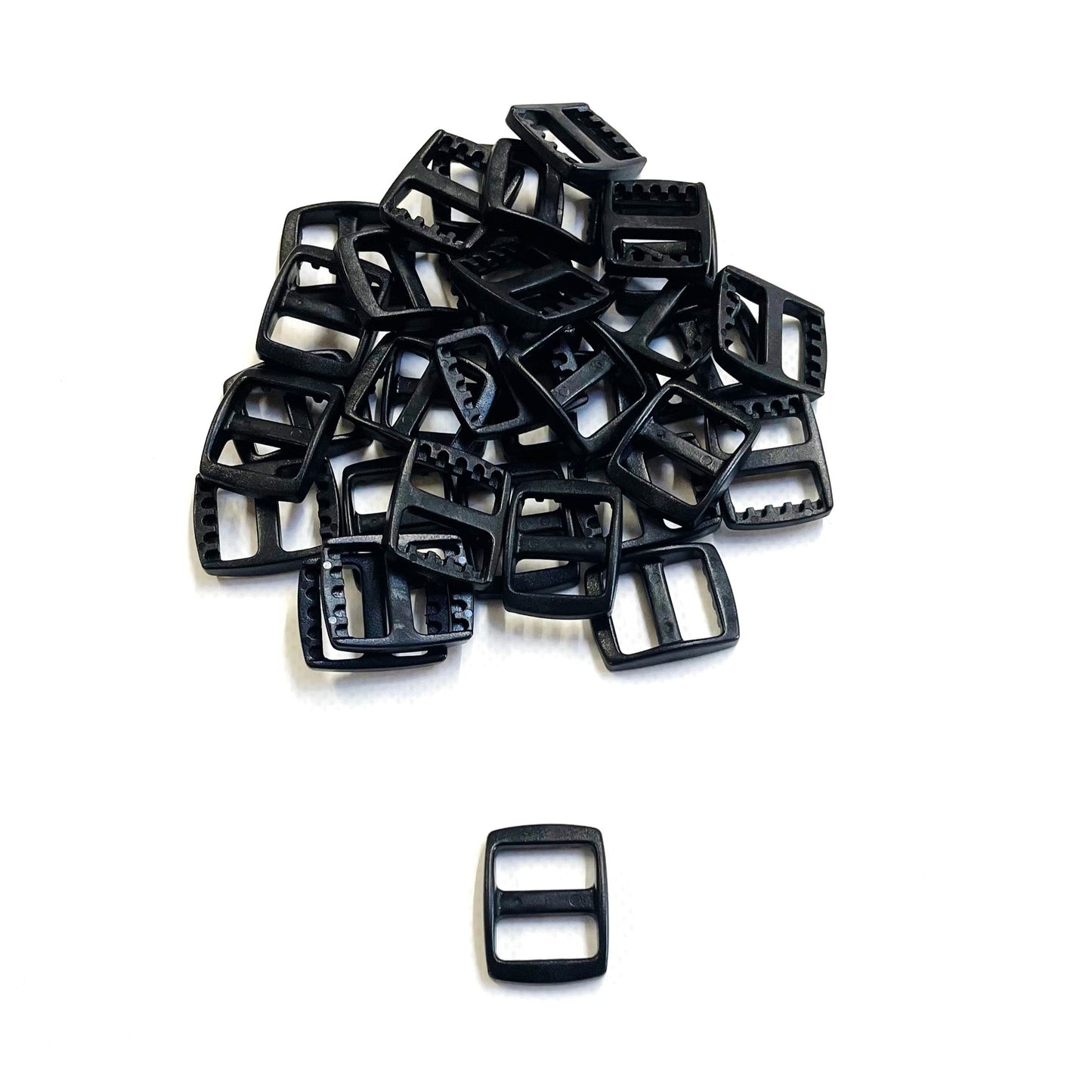 Plastic 3 Bar Slides Wide For Bags Handles Leads Straps 13mm 16mm 20mm 25mm