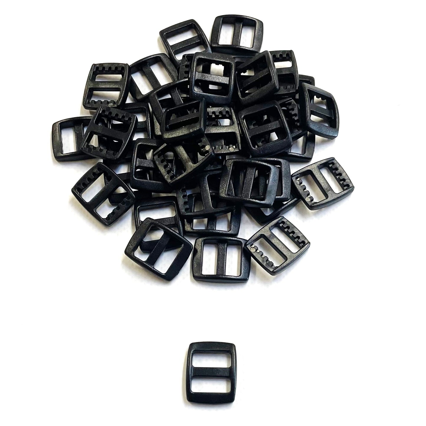 Plastic 3 Bar Slides Wide For Bags Handles Leads Straps 13mm 16mm 20mm 25mm