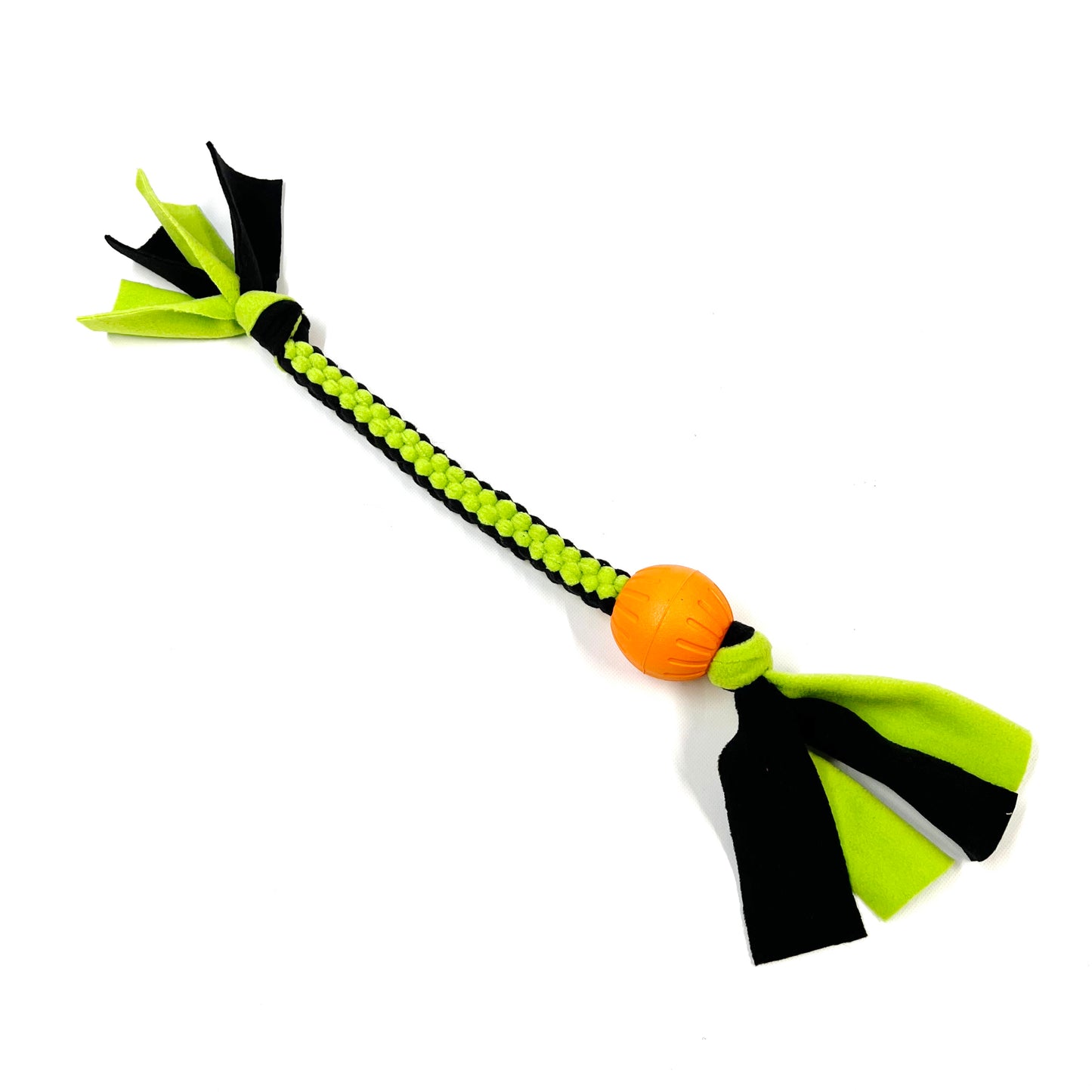 Dog Tug Toy With Ball Handmade Strong Fleece Tug Toys For Small Medium Large Dogs
