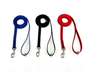 Dog Training Leads Rubber Grip Webbing Slip Resistance Tracking Leash Long Line 5ft 10ft 20ft 30ft