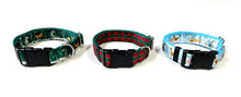 Load image into Gallery viewer, Christmas Dog Collars Adjustable 25mm Wide In Various Designs Small Medium Large