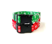 Load image into Gallery viewer, Christmas Dog Collars Adjustable 25mm Wide In Various Designs Small Medium Large