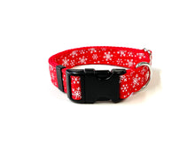 Load image into Gallery viewer, Christmas Dog Collars Adjustable 25mm Wide In Various Designs Small Medium Large