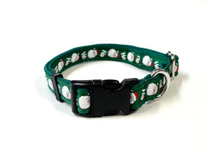 Christmas Dog Collars Adjustable 20mm Wide In Various Designs Small Medium Large