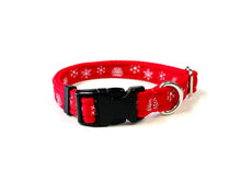 Load image into Gallery viewer, Christmas Dog Collars Adjustable 20mm Wide In Various Designs Small Medium Large