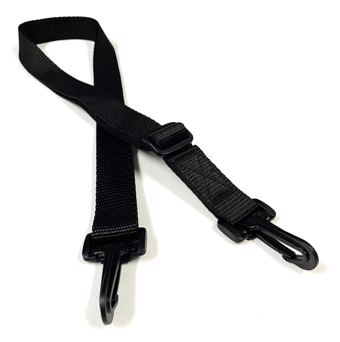 25mm Black Plastic Dog Clips Snap Clips For 25mm Webbing Straps Leads Bags x10 x25 x50 x100