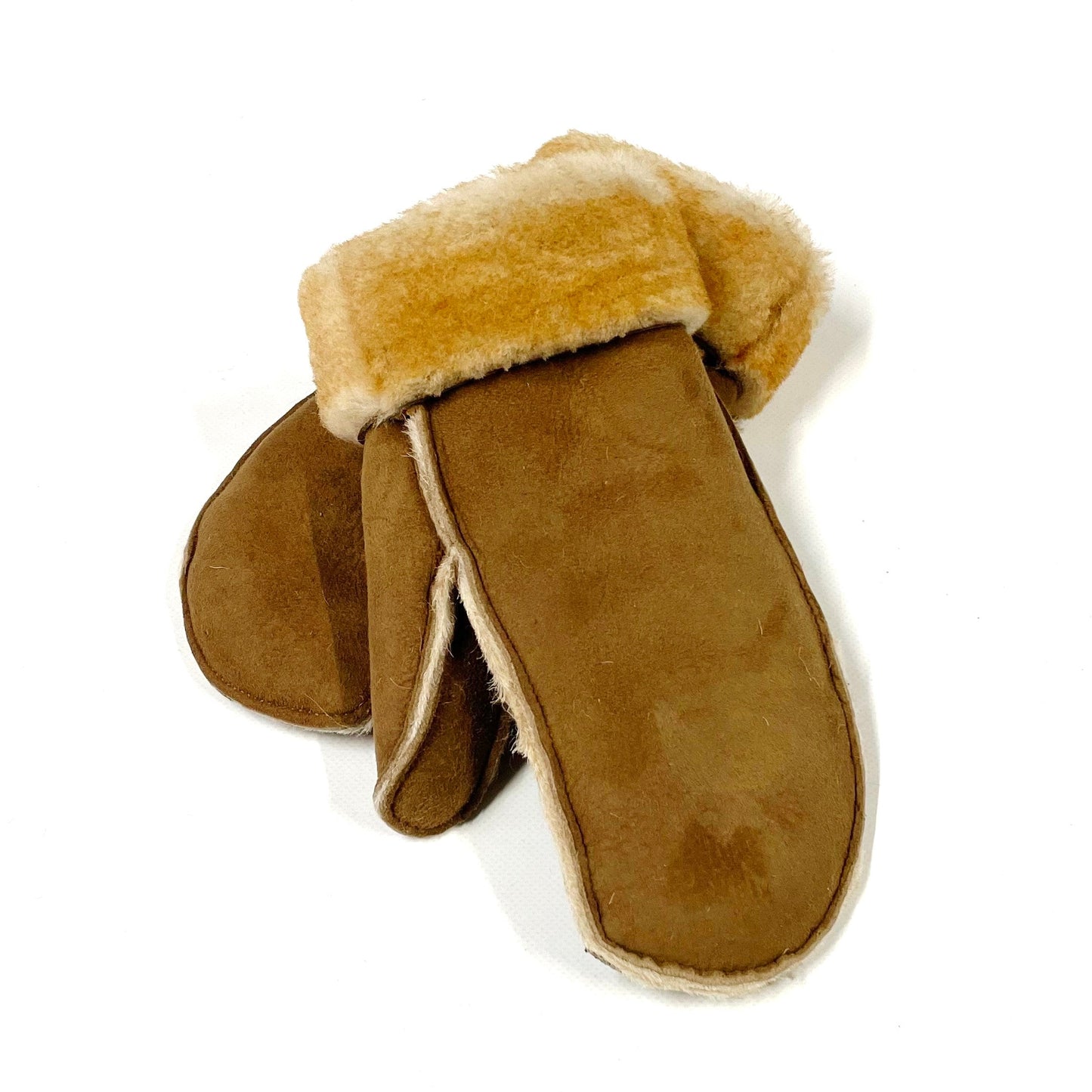 100% Genuine Sheepskin Mittens Mens Ladies Gloves Various Colours Made In The UK
