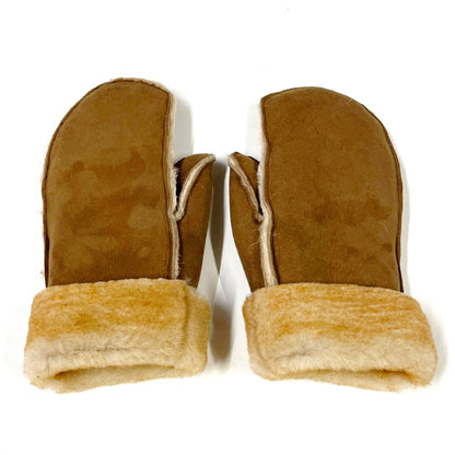 100% Genuine Sheepskin Mittens Mens Ladies Gloves Various Colours Made In The UK