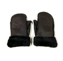 Load image into Gallery viewer, 100% Genuine Sheepskin Mittens Mens Ladies Gloves Various Colours Made In The UK