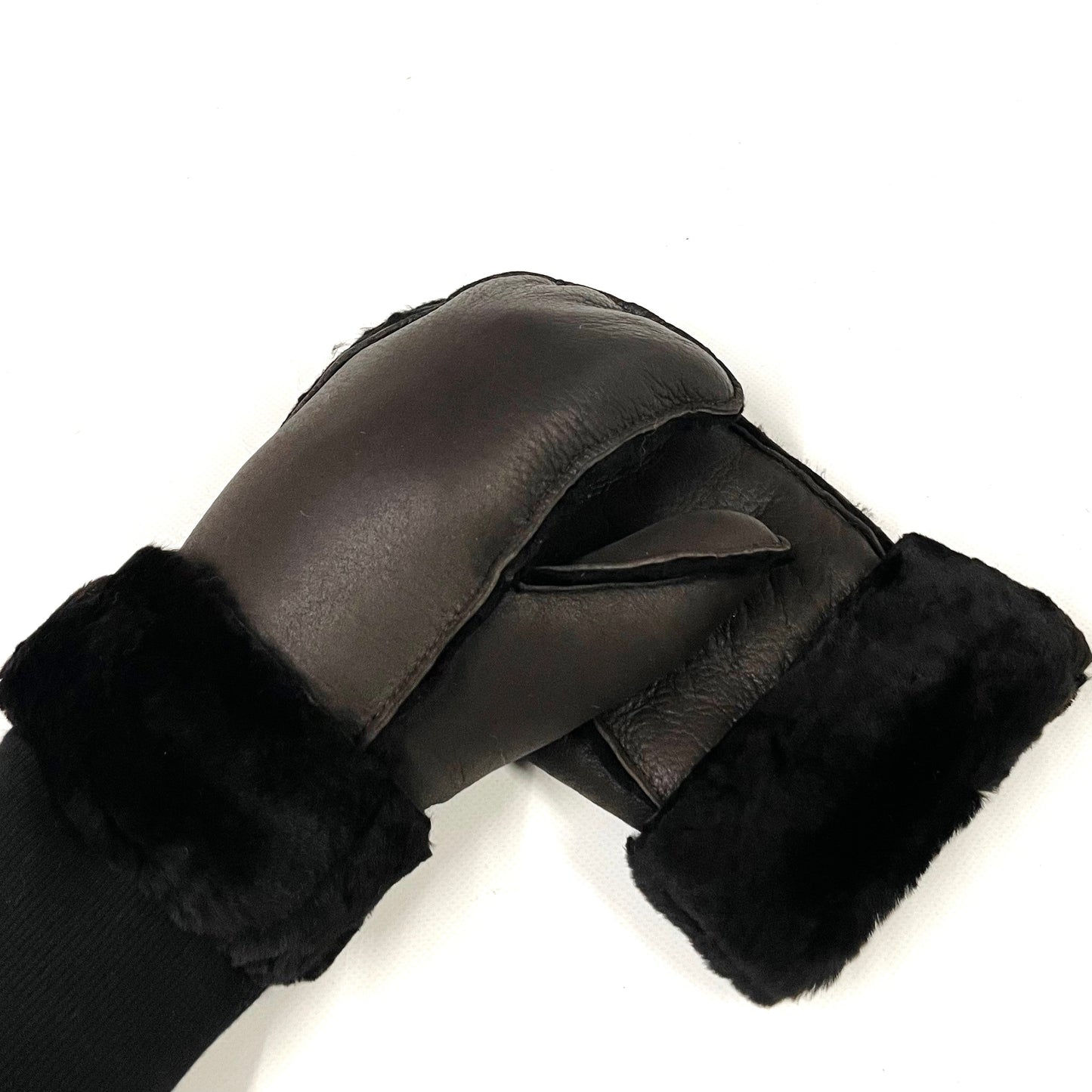 100% Genuine Sheepskin Mittens Mens Ladies Gloves Various Colours Made In The UK
