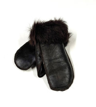 Load image into Gallery viewer, 100% Genuine Sheepskin Mittens Mens Ladies Gloves Various Colours Made In The UK