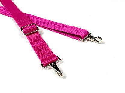 Shoulder Strap Bag Adjustable 150cm Long Universal Strap Bag Replacement Metal Clip 20 Colours 25mm Wide