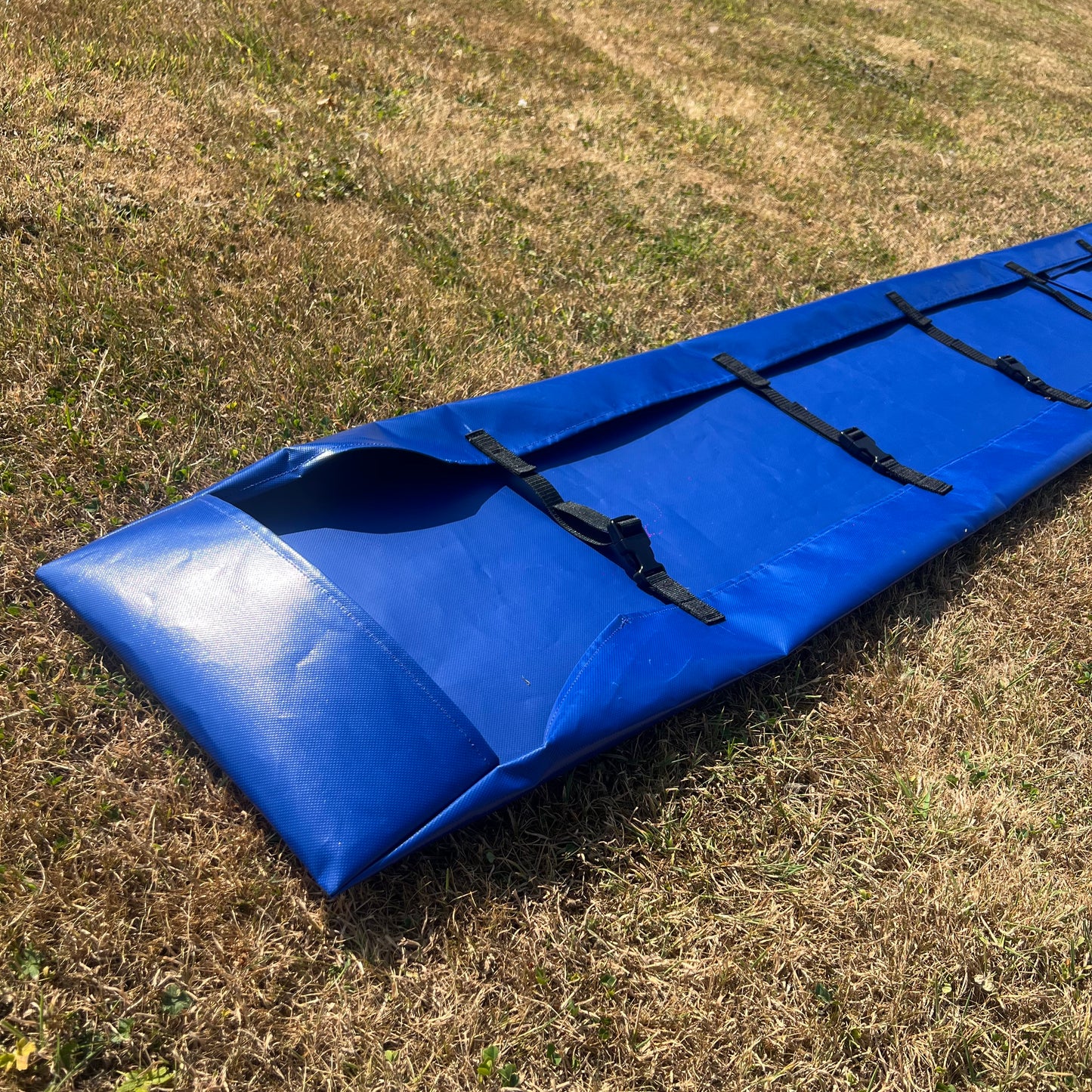 Dog Agility Seesaw Cover UV PVC Fabric In 11 Colours With Black Buckle Straps