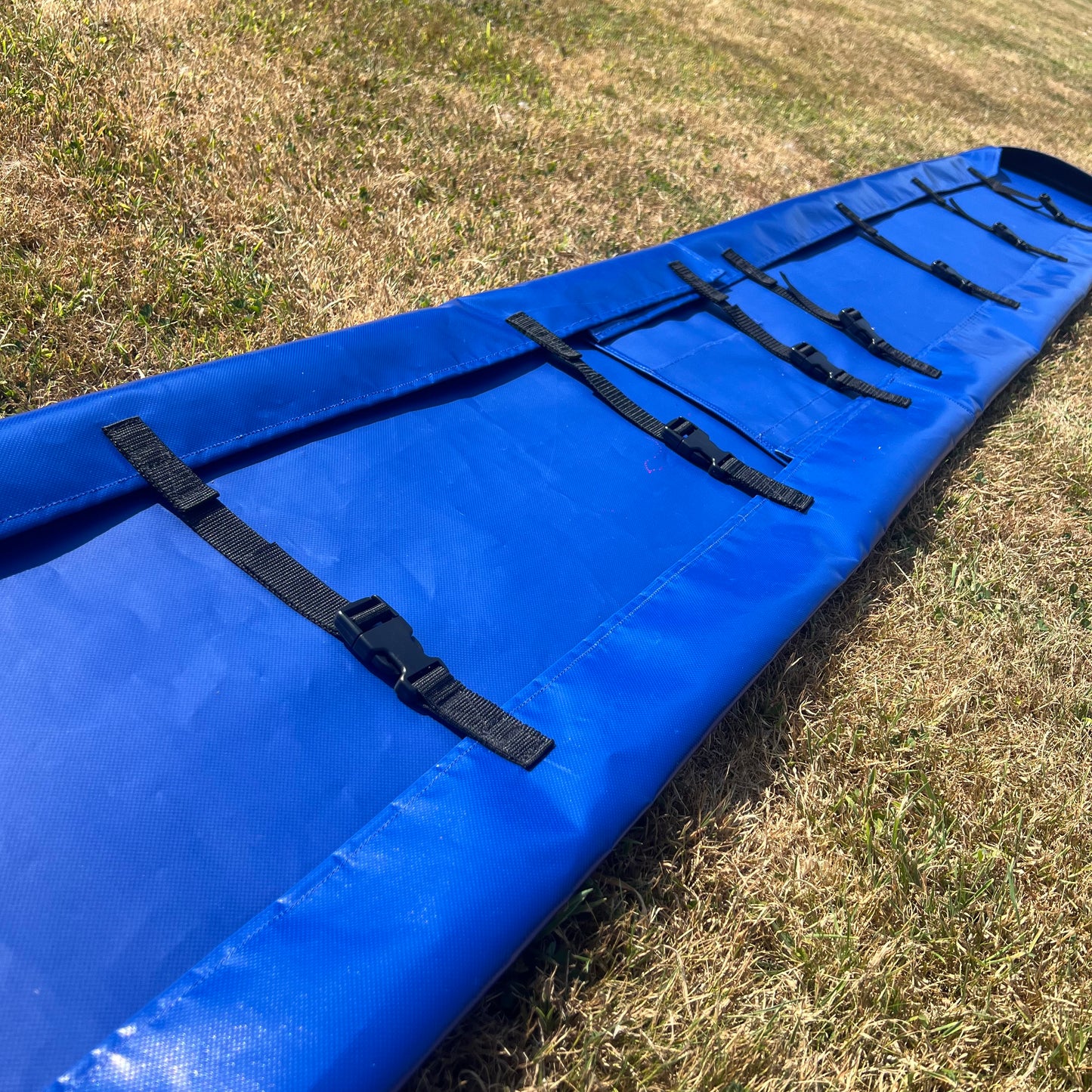 Dog Agility Seesaw Cover UV PVC Fabric In 11 Colours With Black Buckle Straps