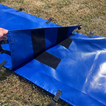 Dog Agility Seesaw Cover UV PVC Fabric In 11 Colours With Black Buckle Straps