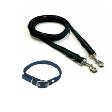 Load image into Gallery viewer, Dog Collar And Police Style Dog Lead Set 25mm Air Webbing Small Collar In Various Lengths And Matching Colours