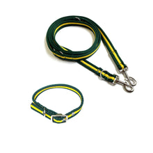 Load image into Gallery viewer, Dog Collar And Police Style Dog Lead Set 20mm Air Webbing X-Small Collar In Various Lengths And Matching Colours