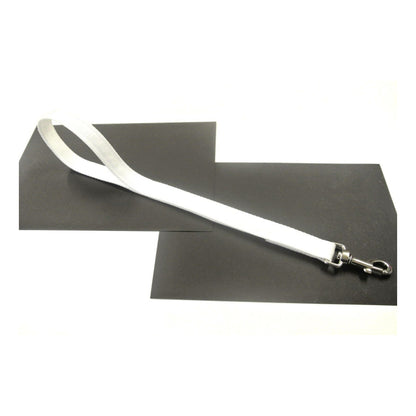 20" Short Close Control Dog Training Lead Leash 25mm Cushion Webbing In 19 Colours