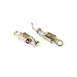 25mm Panic Hooks Nickel Plated Quick Release Clips For Dogs Horse's Rope Leads Straps