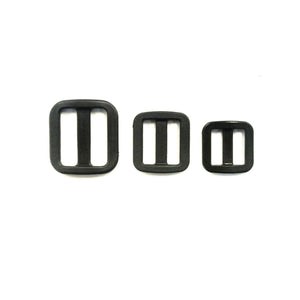 16mm 20mm 25mm Wide Nylon Triglide 3 bar Slides For Bags Handles Leads Straps
