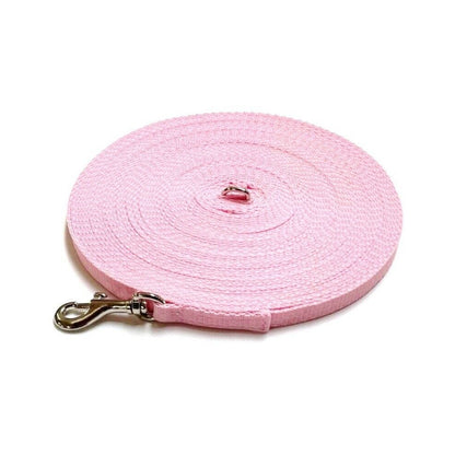 Puppy Dog Training Leads In 19 Colours 13mm Webbing 5ft - 25ft Long Leash