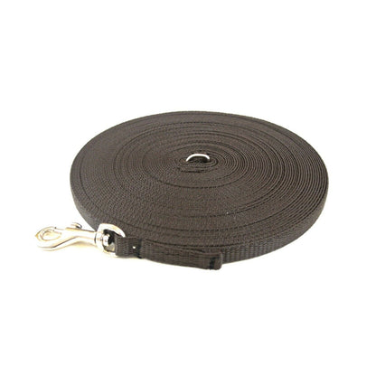 Puppy Dog Training Leads In 19 Colours 13mm Webbing 5ft - 25ft Long Leash