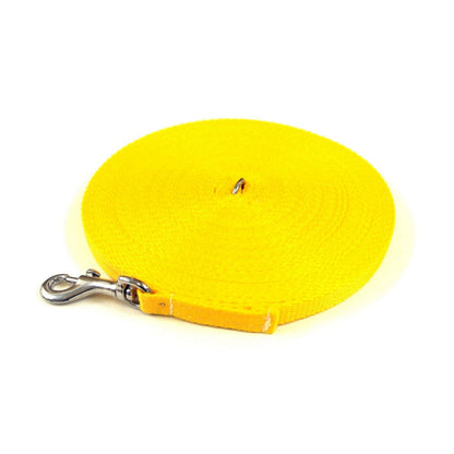 Puppy Dog Training Leads In 19 Colours 13mm Webbing 5ft - 25ft Long Leash
