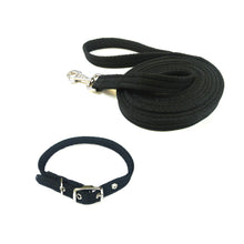 Load image into Gallery viewer, Dog Collar And Lead Set 25mm Air Webbing Small Collar In Various Lengths And Matching Colours